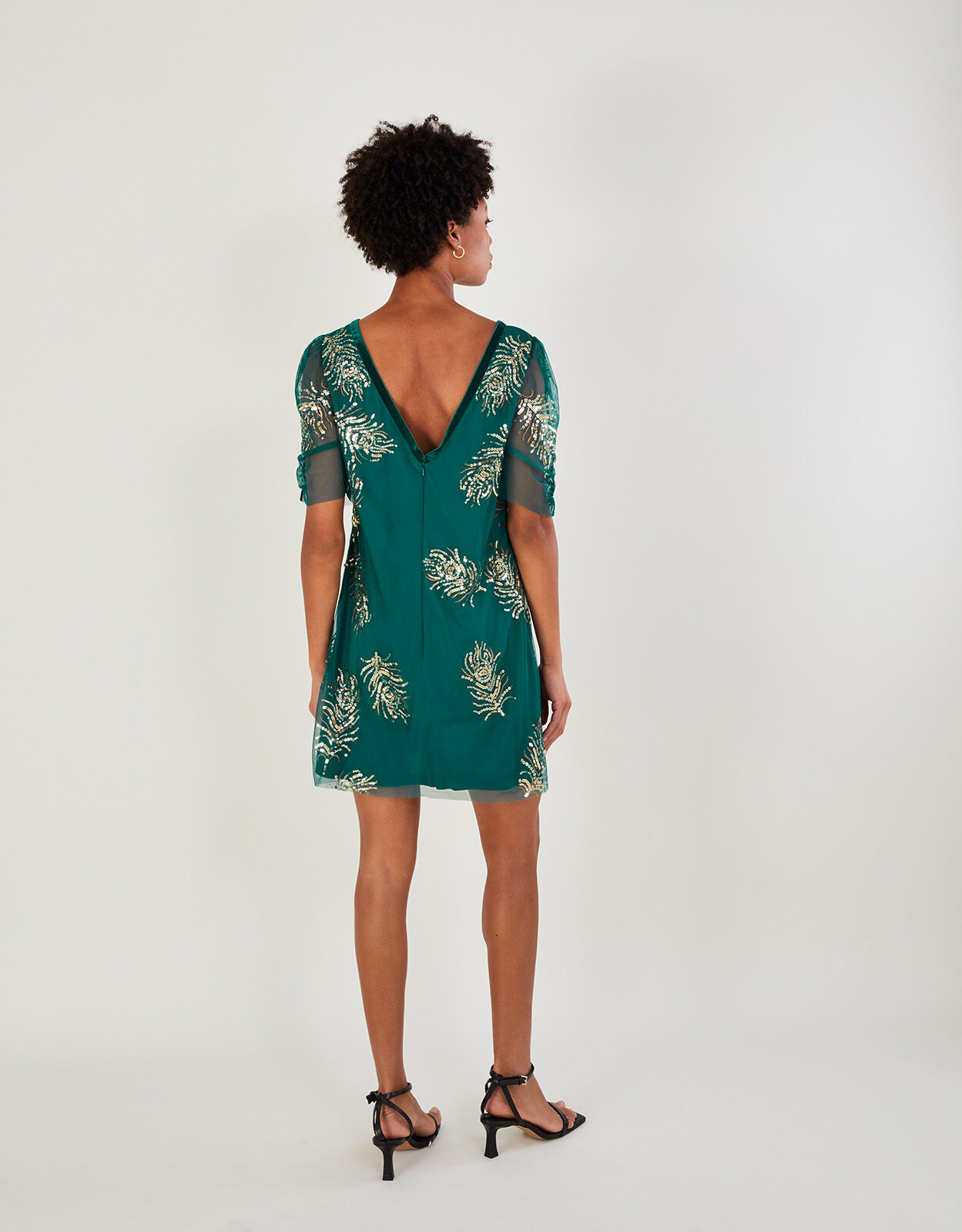 Monsoon feather sale dress