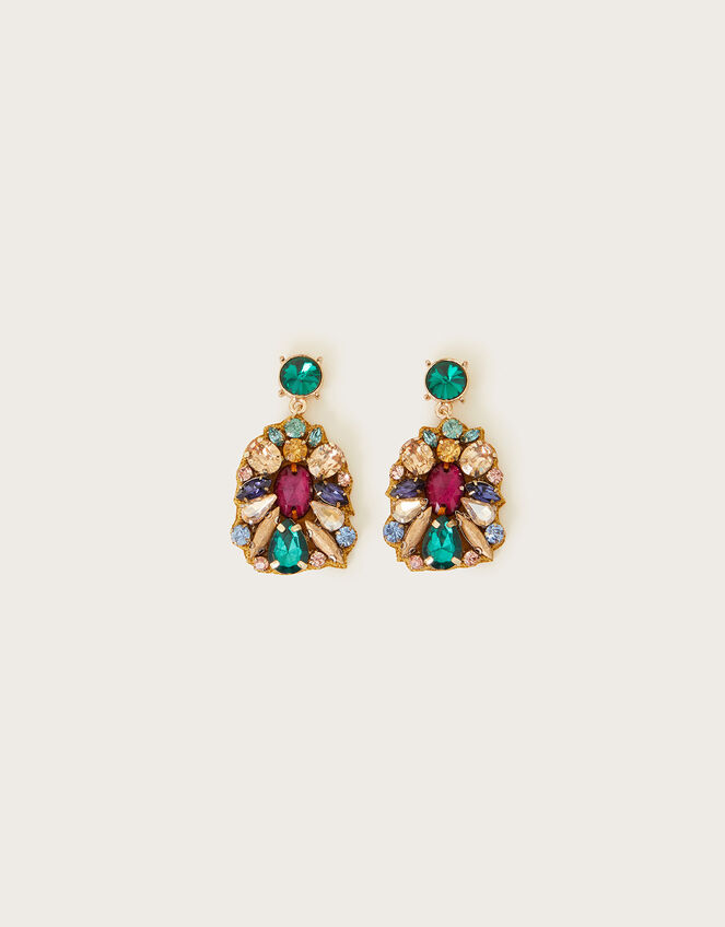 Statement Jewel Earrings, , large