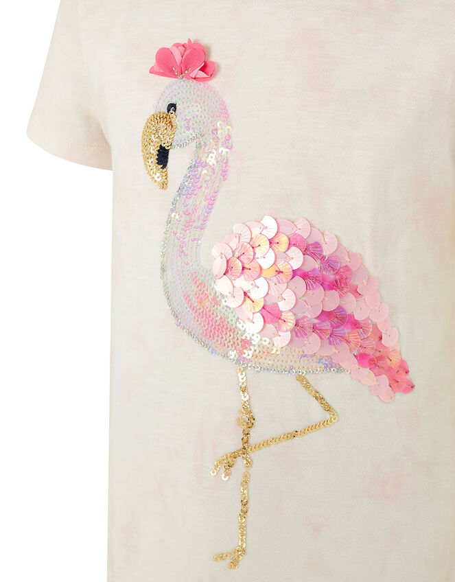 Sequin Flamingo T-Shirt, Pink (PINK), large