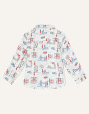London Guard Shirt and Bow Tie, Ivory (IVORY), large