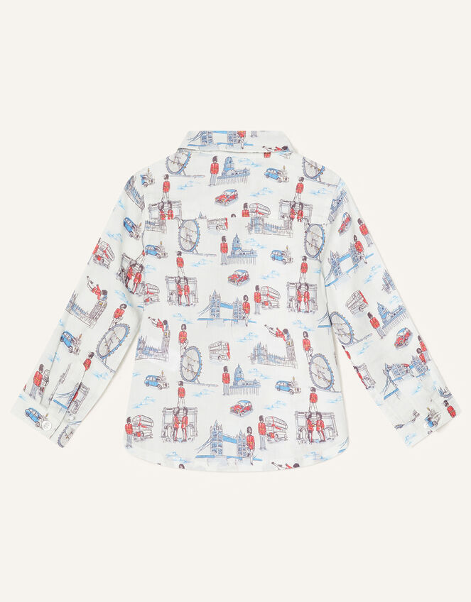 London Guard Shirt and Bow Tie, Ivory (IVORY), large