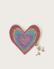 Rainbow Heart Notebook, , large