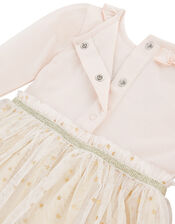 Newborn Baby Cat Disco Dress, Pink (PINK), large