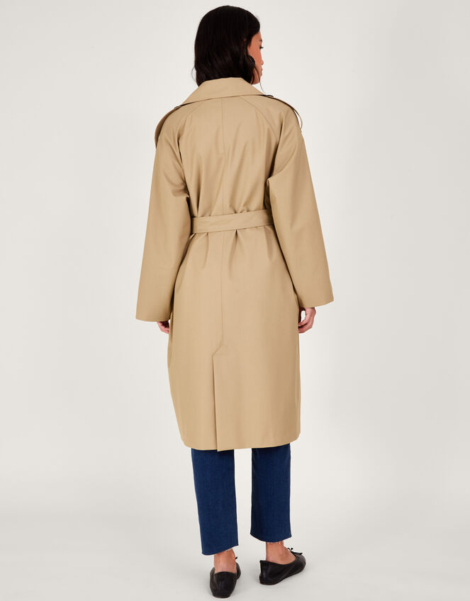 Midi Trench Coat Camel Women's Jackets Monsoon UK.
