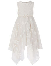 Savannah Butterfly Occasion Dress, Natural (CHAMPAGNE), large