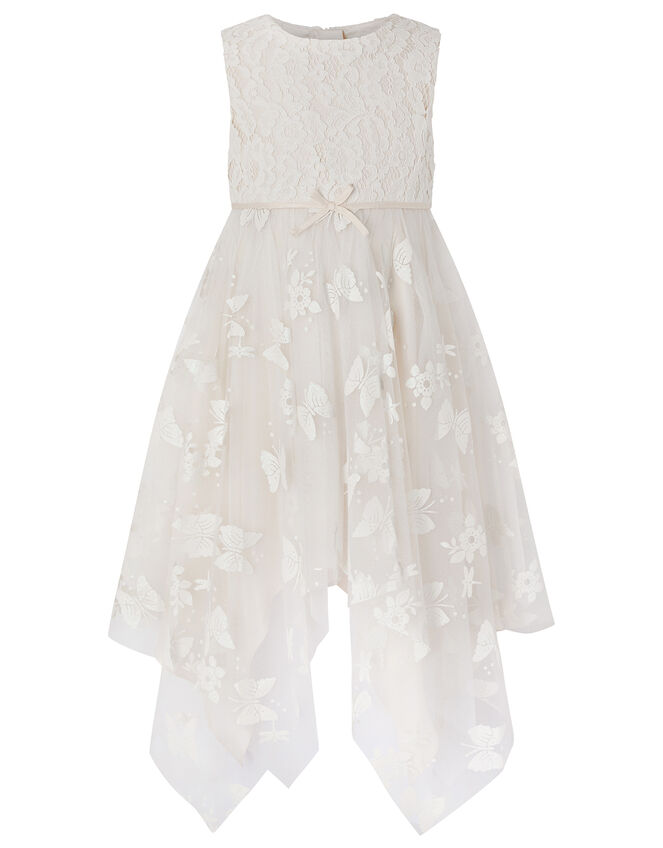 Savannah Butterfly Occasion Dress, Natural (CHAMPAGNE), large