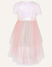 Prairie Sequin Rainbow Dress , Pink (PINK), large