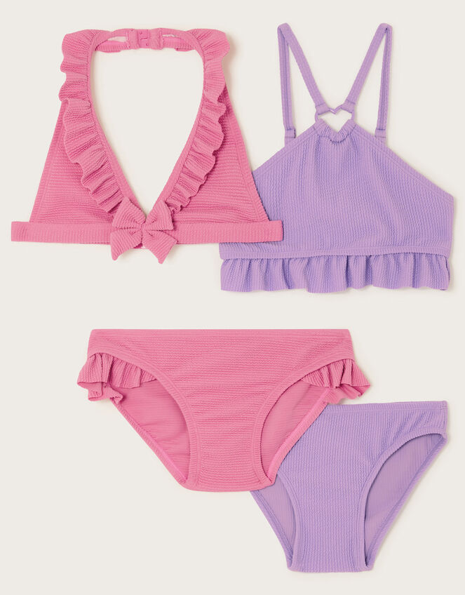 2-Pack Crinkle Bikini Set, Multi (MULTI), large