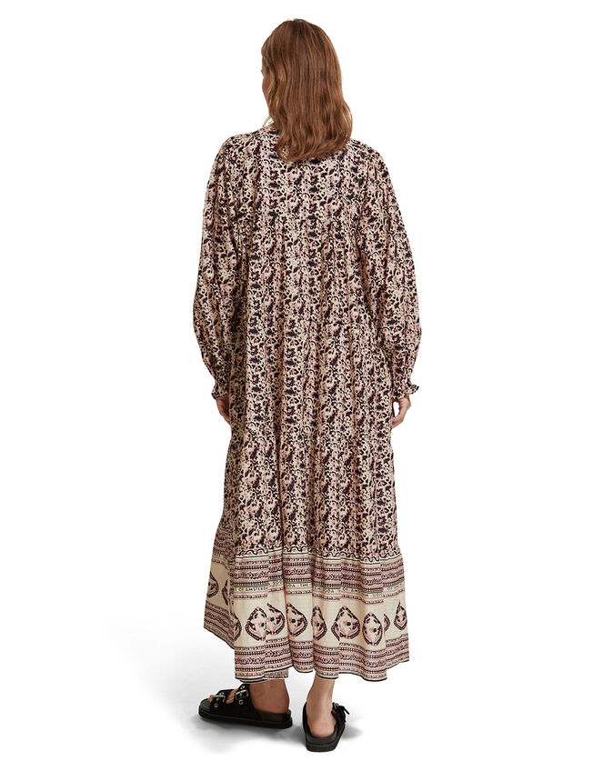 Scotch and Soda Print Maxi Dress, Multi (MULTI), large