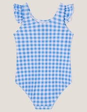 Baby Gingham Seashell Swimsuit, Multi (MULTI), large
