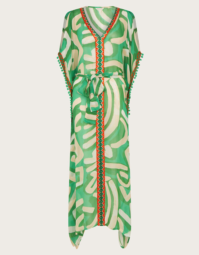 Posy Print Maxi Kaftan Green | Kaftans & Kimonos | Monsoon UK.