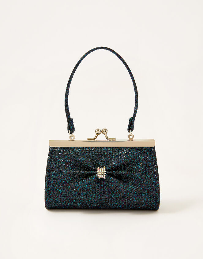 Glitter Bow Bag and Headband Set, , large