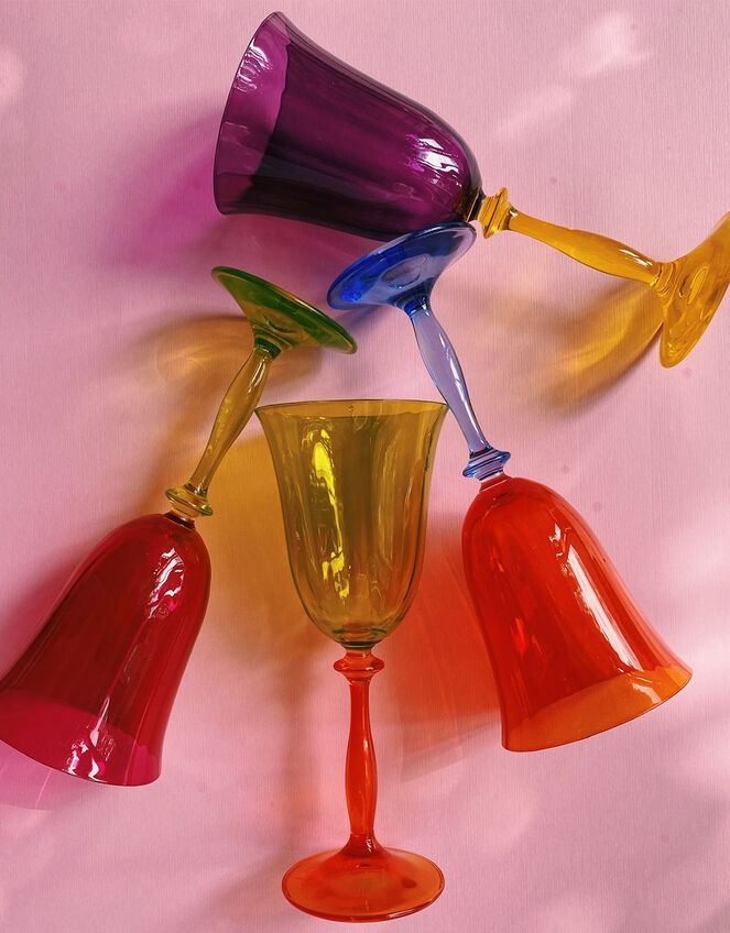4-Pack Anna and Nina Wine Glasses, , large