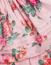 Baby Vintage Floral Top and Shorts Set, Pink (PINK), large