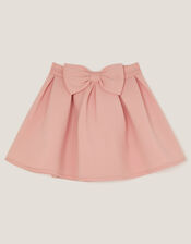 Bow Pleat Skirt, Pink (PINK), large