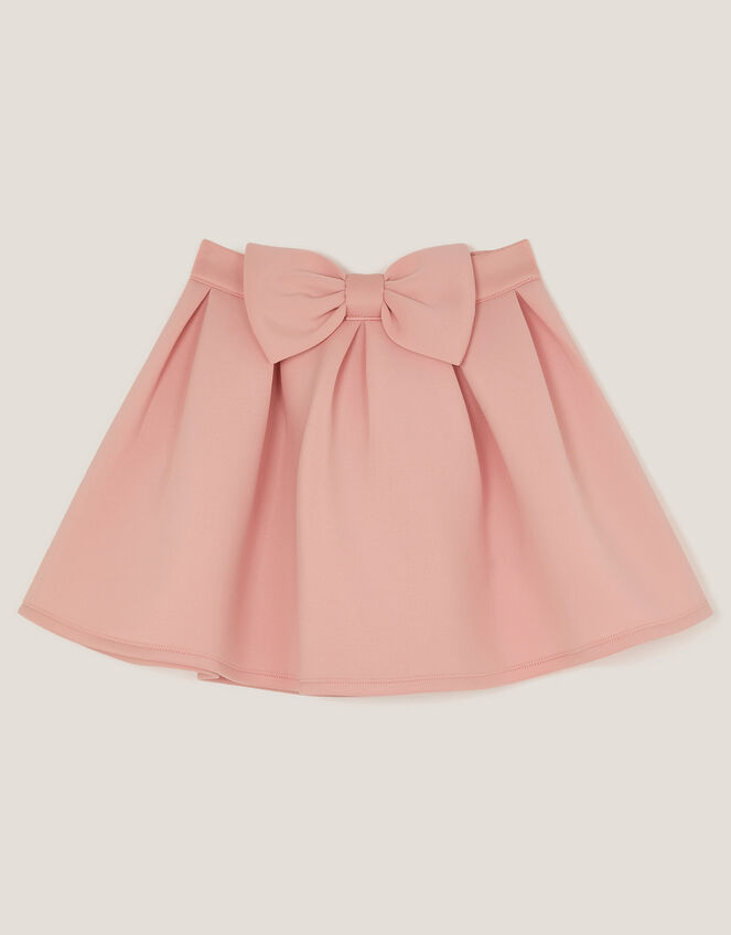 Bow Pleat Skirt, Pink (PINK), large