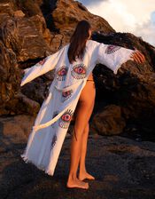 Meraki Beach Azra Kimono, Cream (CREAM), large