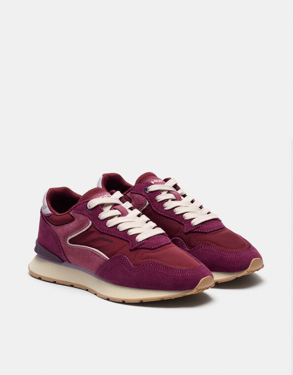Hoff City Suede Trainers, Red (RED), large