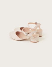 Lace Two-Part Heels, Pink (PINK), large