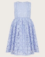 Kimberley Cutwork Lace Dress, Blue (BLUE), large