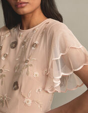 Catherine Embellished Maxi Dress, Pink (BLUSH), large