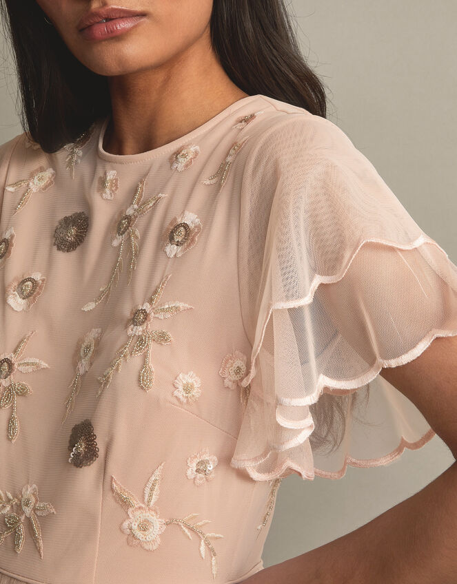 Catherine Embellished Maxi Dress, Pink (BLUSH), large