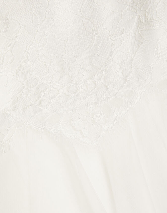 Baby Alianthe Bow Dress, Ivory (IVORY), large