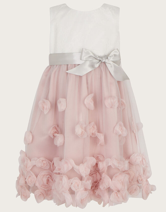 Baby Ianthe Dress, Pink (DUSKY PINK), large