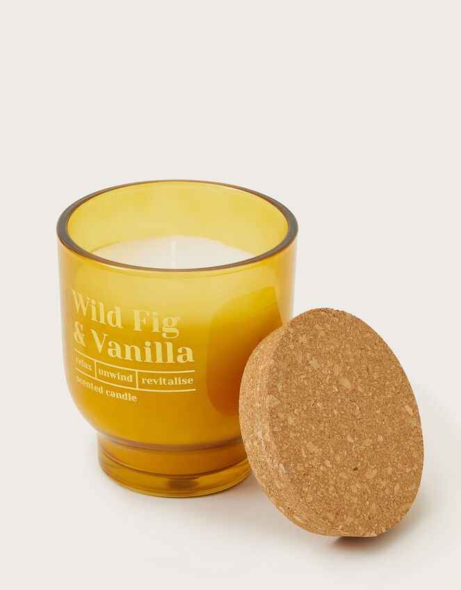 Wild Fig and Vanilla Scented Candle, , large