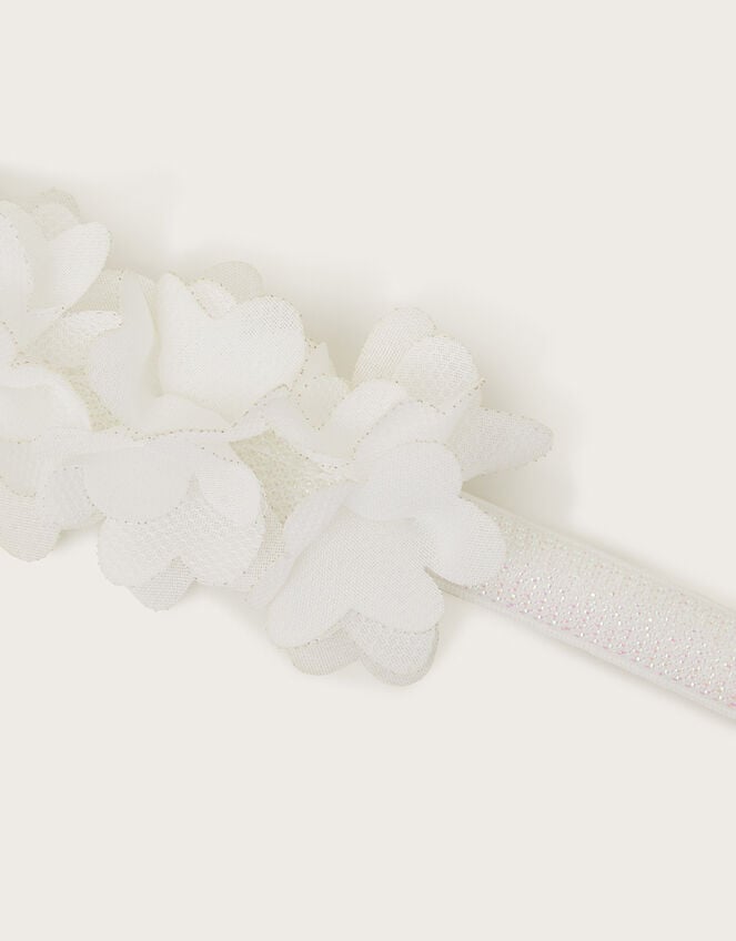 Embellished Tulle Bangle Mini Bag, Ivory (IVORY), large