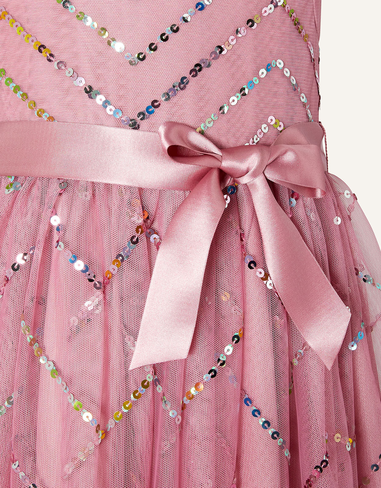 Monsoon pink truth sequin maxi dress on sale