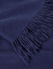 Soft-Touch Woven Scarf, Blue (BLUE), large
