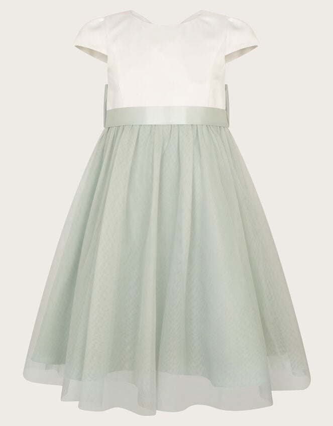 Tulle Bridesmaid Dress, Green (SAGE), large