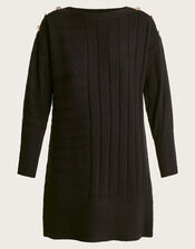 Jo Mini Jumper Dress, Black (BLACK), large