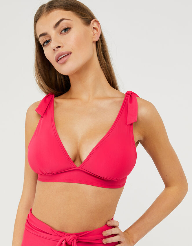 Clementine Bikini Top, Pink (PINK), large