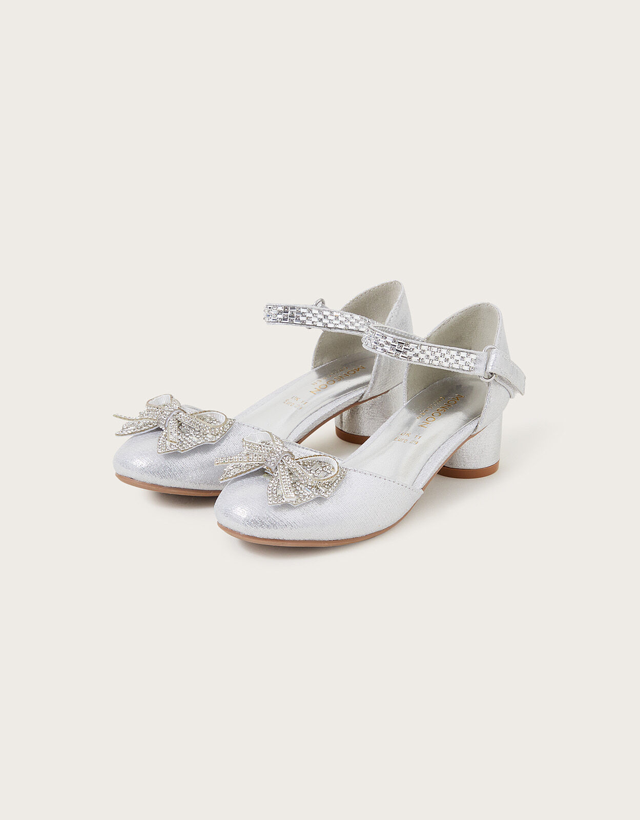 Monsoon cheap silver shoes