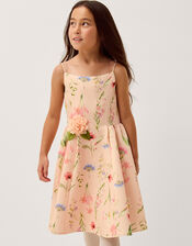 Dream Strappy Floral Party Dress, Pink (PINK), large