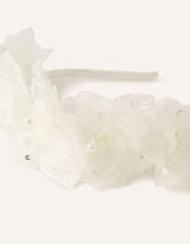Organza Flower Headband, , large
