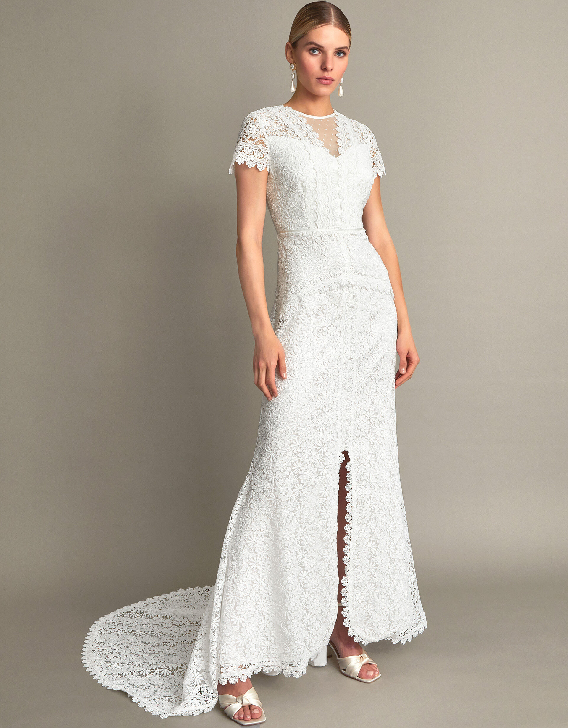 Sienna Lace Bridal Dress Ivory