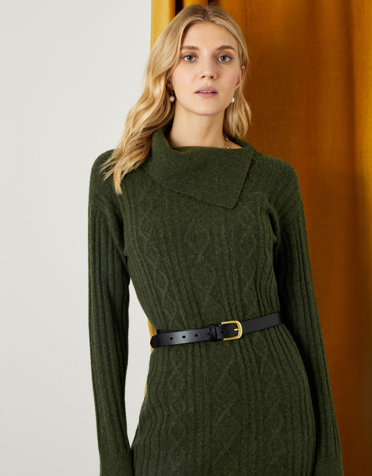 monsoon khaki dress