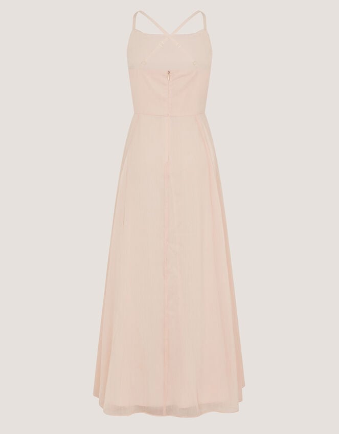 Cali Cowl Neck Prom Dress, Pink (PALE PINK), large