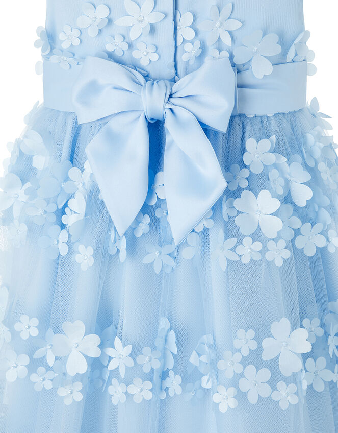 Baby Pretty Petal Occasion Dress, Blue (BLUE), large
