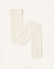 Spot Glitter Tights, Gold (GOLD), large