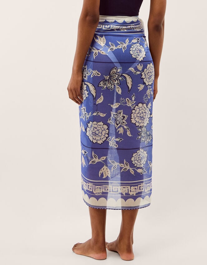 Gloria Floral Print Sarong, , large
