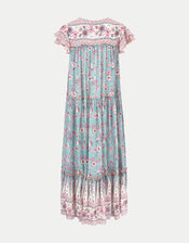 East Clementine Floral Maxi Dress, Green (MINT), large
