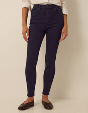 Nadine Skinny Jeans, Blue (INDIGO), large