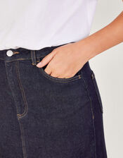Mia Denim Maxi Skirt, Blue (INDIGO), large