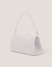 Mini Flower Lace Bridesmaid Bag, , large