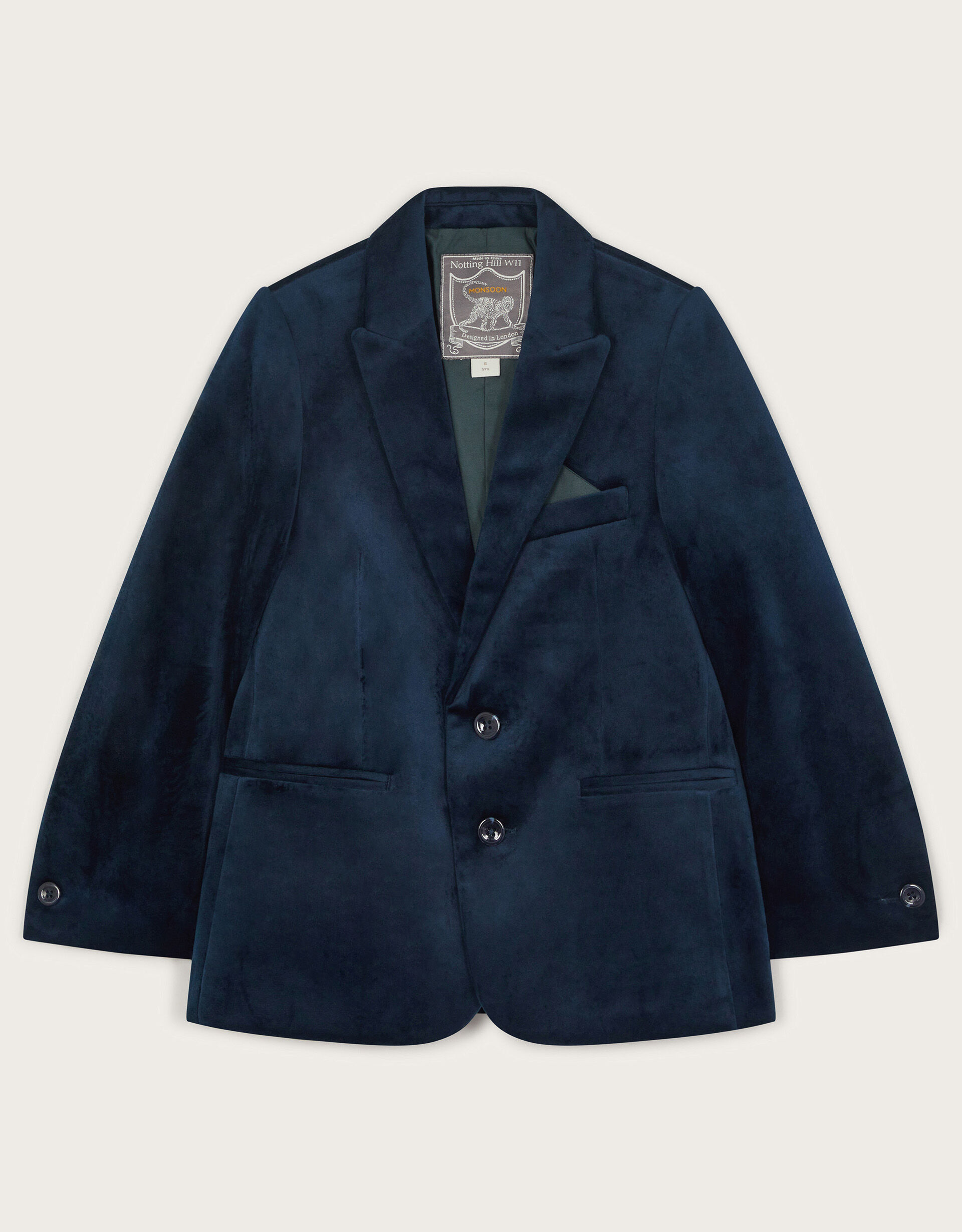 Velvet boys suit cheap