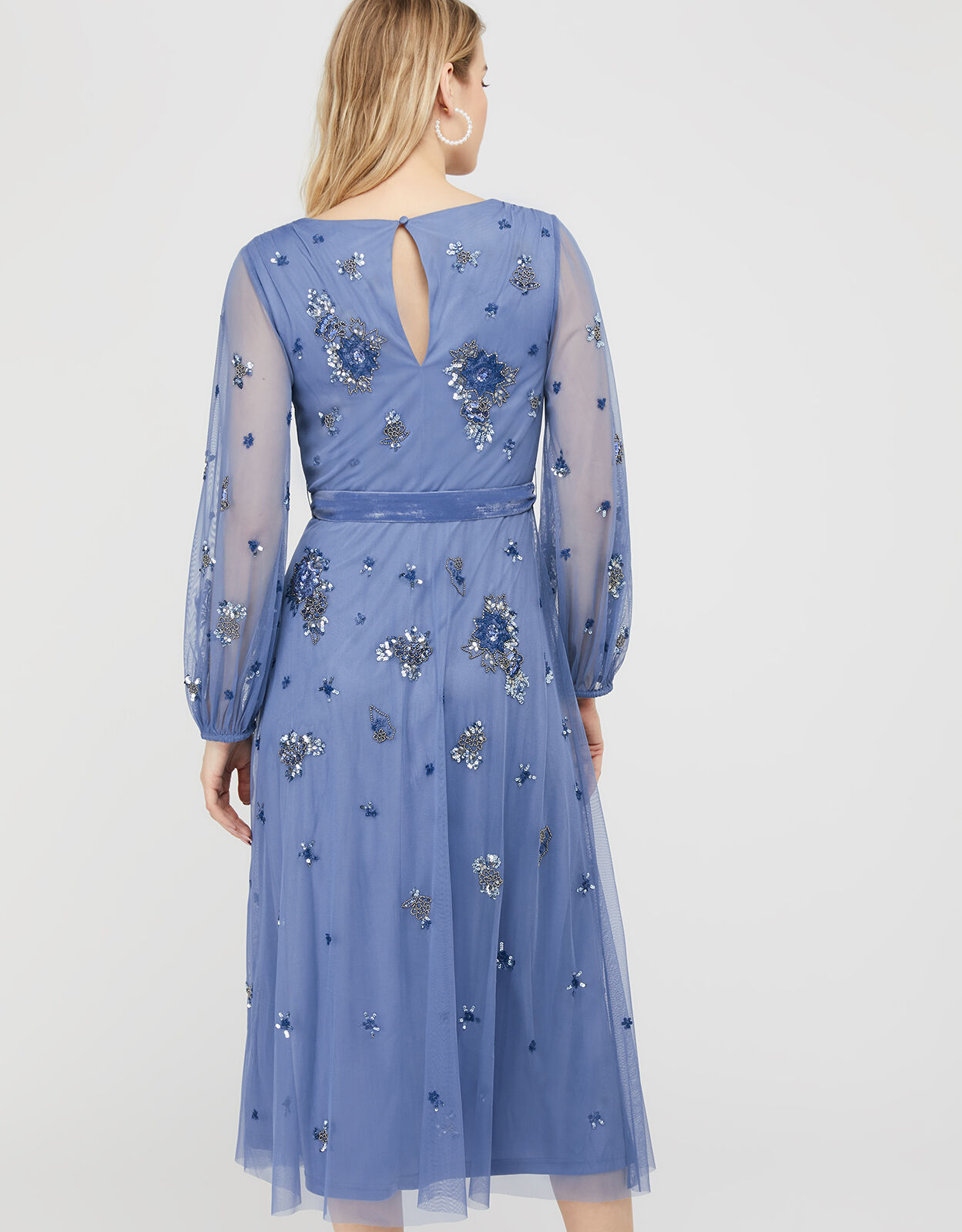 Monsoon grey antoinette dress shop